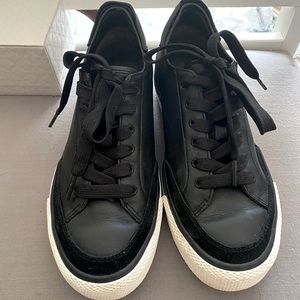 Rag and Bone Army Leather Suede Lace Up Sneakers
